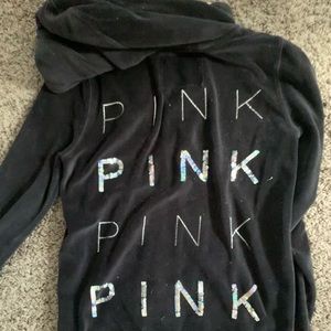 VS LOVE PINK zip up size xs